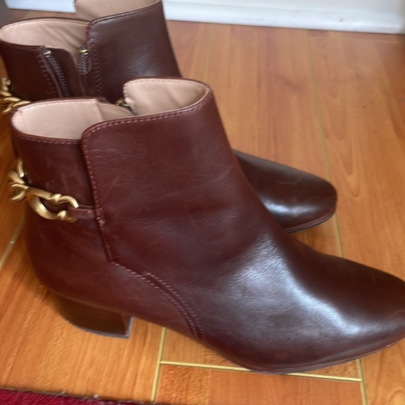 Authentic coach Leather ankle boots - Picture 2 of 5